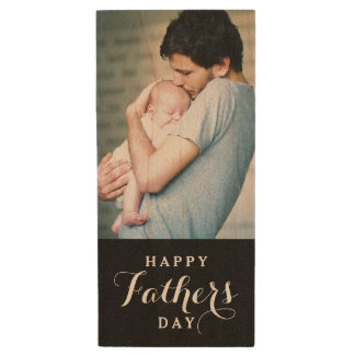 Happy Father's Day Photo USB Flash Drive