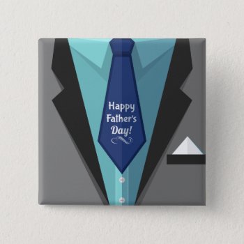 Happy Father's Day Pinback Button by accessoriesstore at Zazzle
