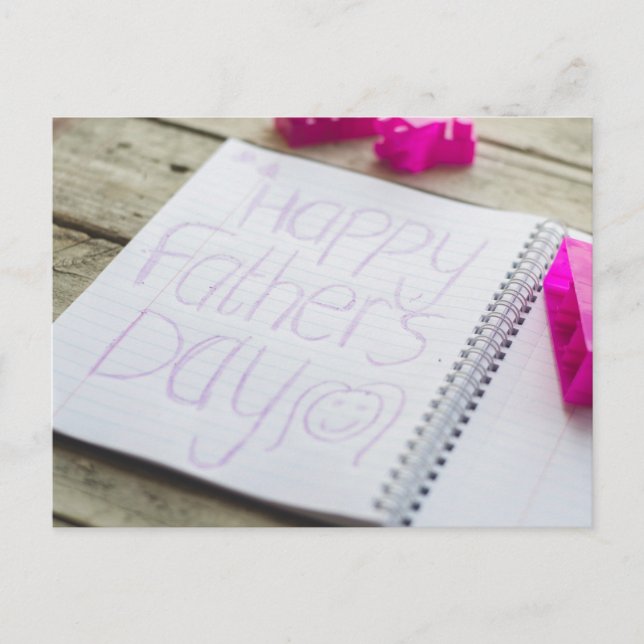 Happy Father's Day Postcard (Front)