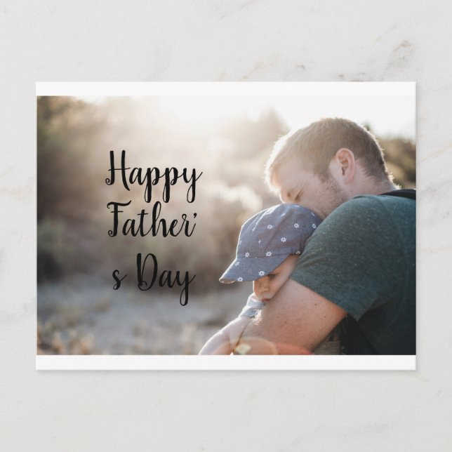 Happy father's day postcard (Front)