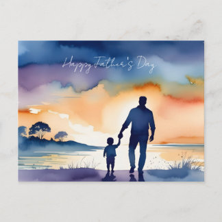 Happy Father's Day Postcard