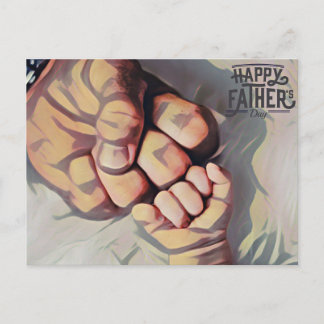 Happy Father's Day Postcard