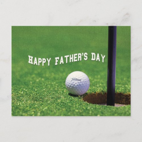 Happy Fathers Day Postcard