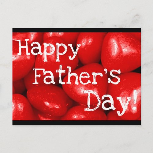 Happy Fathers day Postcard