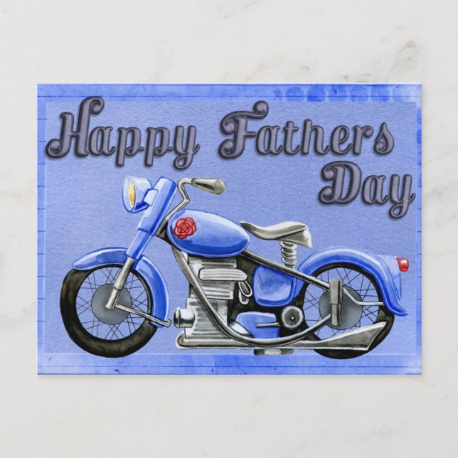 Happy Fathers Day Postcard (Front)