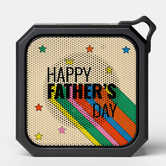 Happy Father's Day Retro Speaker  