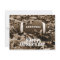 Happy Father's Day Sepia Football Postcard
