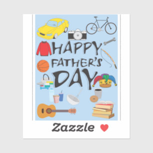 Happy Father's Day Sticker