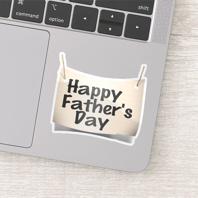 Happy Father's Day Sticker (Detail)