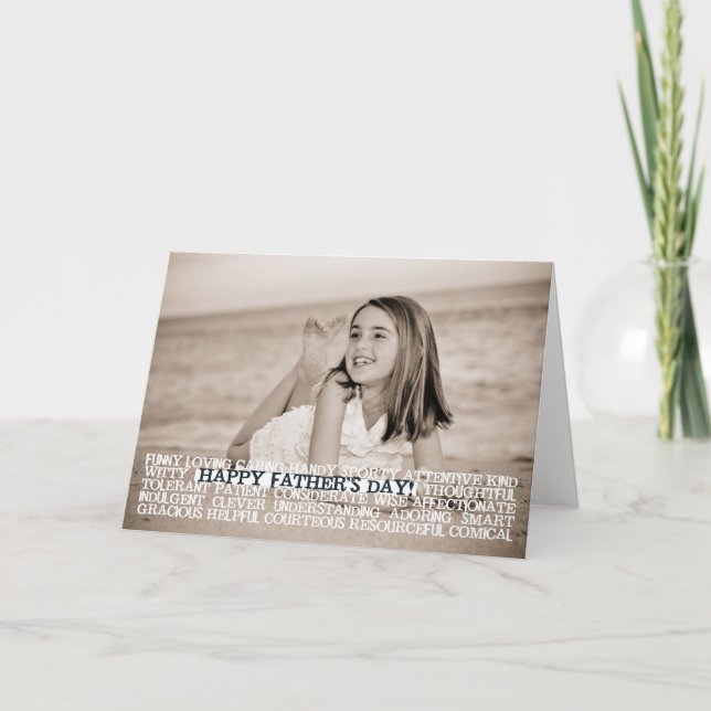 Happy Father's Day Superlatives Card (Front)