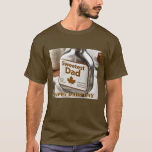 Happy Fathers' Day "Sweetest Dad" Custom T-Shirt