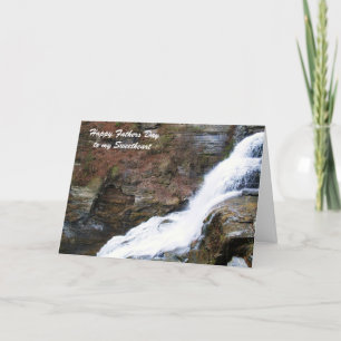 HAPPY FATHERS DAY SWEETHEART card