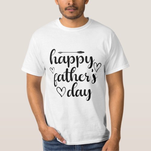 happy fathers day t_shirt design