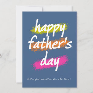 Happy Father's Day Thank You Card