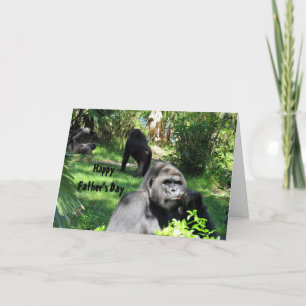 Happy Father's Day ... The Awesome Ape (Gorilla) Card