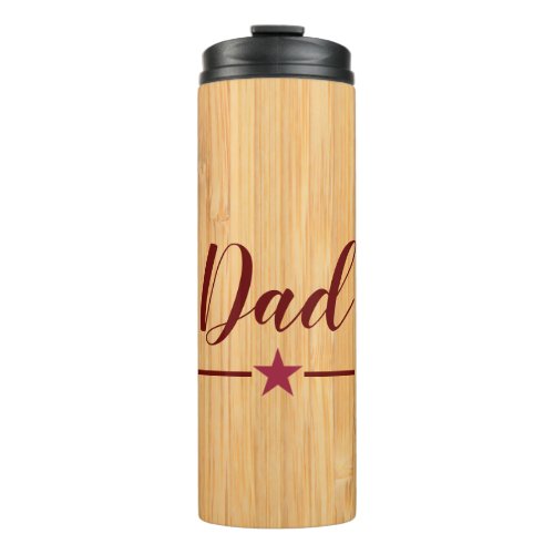 Happy Fathers Day Thermal Tumbler Gift for Him