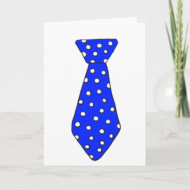 Happy Father's Day Tie Card (Front)