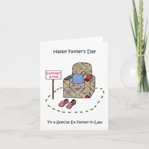 Happy Fathers Day to Ex Father_in_Law Card