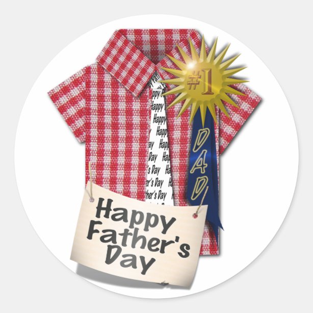 happy fathers day stickers zazzle