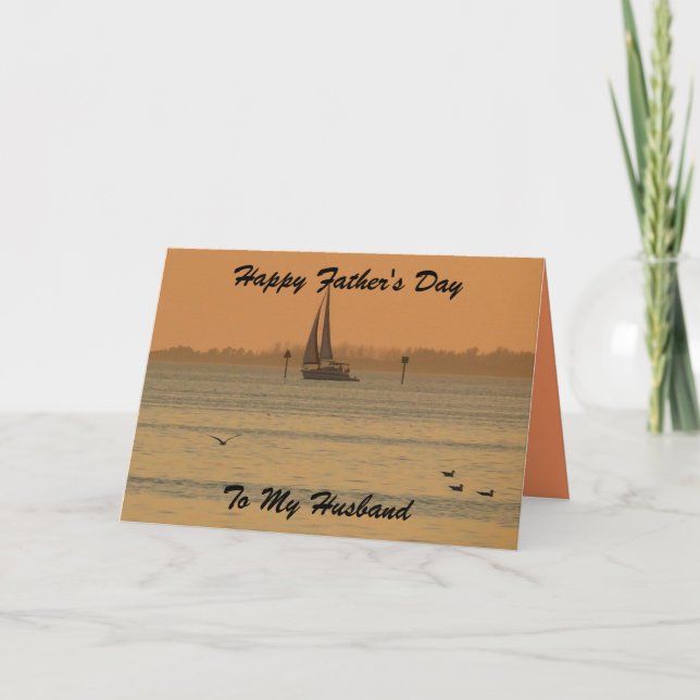 Happy Father's Day, To My Husband Card (Front)