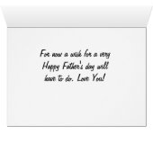 HAPPY "FATHER'S DAY" TO MY SOLDIER HUBAND (Inside Horizontal (Bottom))