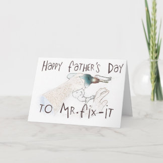 Happy Fathers Day to the Handyman! Card