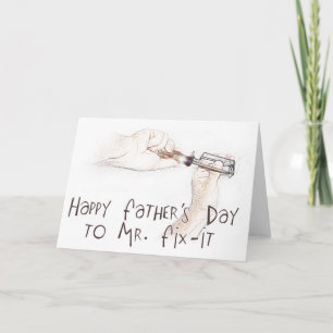 Happy Fathers Day to the Handyman! Card
