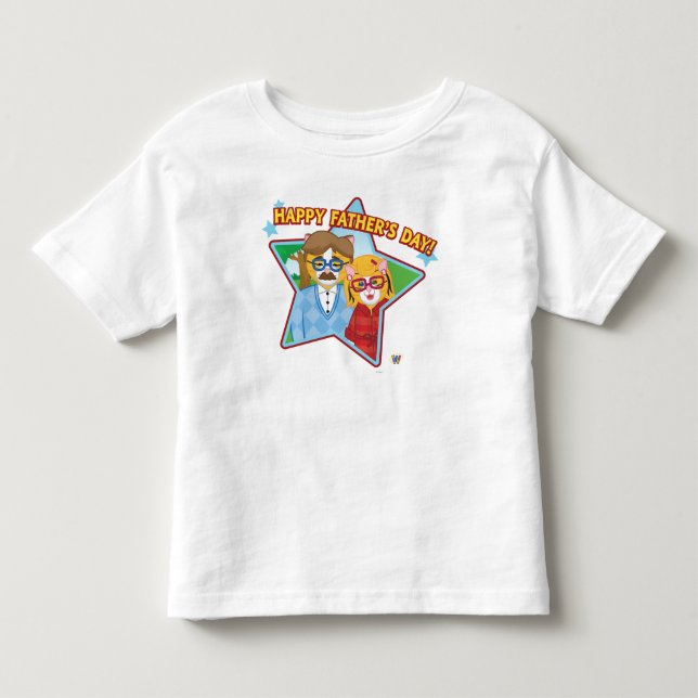 Happy Father's Day! Toddler T-shirt (Front)