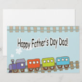Happy Fathers Day Train (Front/Back)