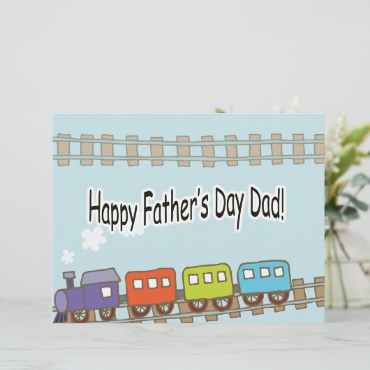 Happy Fathers Day Train (Standing Front)