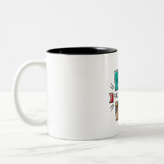 happy father's day Two-Tone coffee mug