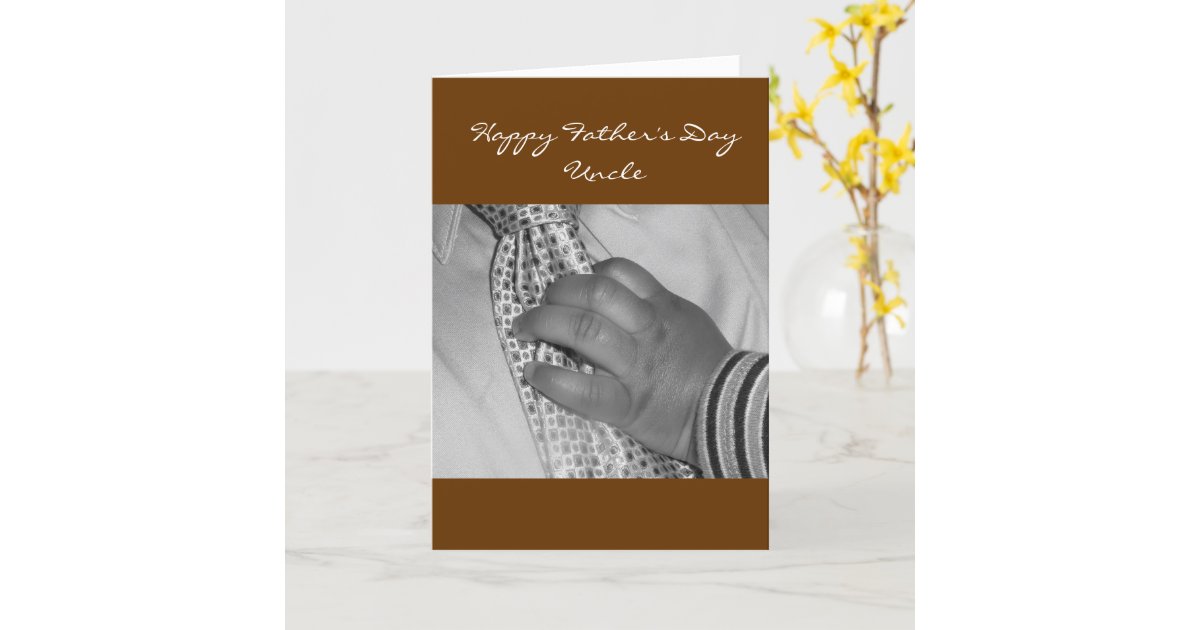 Happy Father's Day Uncle Card | Zazzle