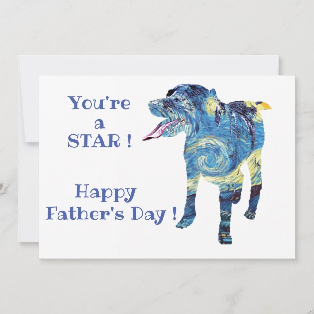 Happy Father's Day, Van Gogh, (Front)