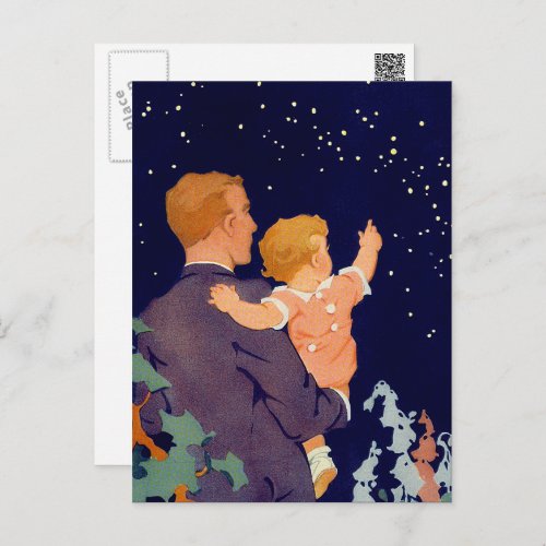 Happy Fathers Day Vintage Art Postcards