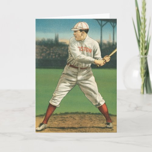 Happy Fathers Day Vintage Baseball Sports  Card