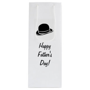 Happy Father's Day Wine Gift Bag
