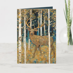 Happy Fathers Day Won-deer-ful Dad  Letterpress Thank You Card