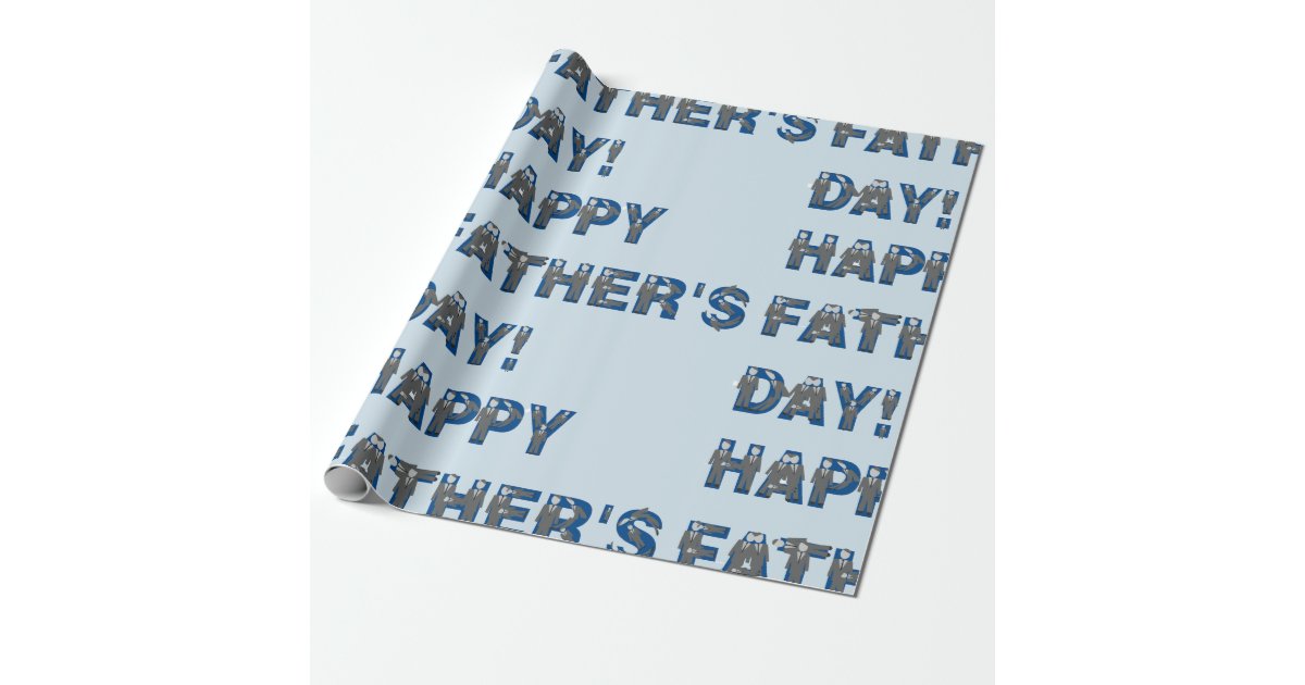 happy-fathers-day-wrapping-paper-zazzle