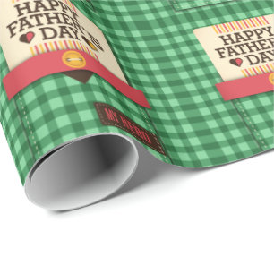 Happy Father's Day Wrapping Paper