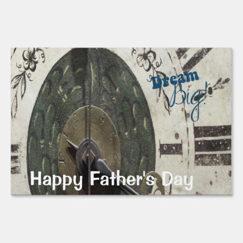 Happy Fathers Day Yard Sign