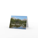 Happy Father's Day Yosemite Lake Reflection Card