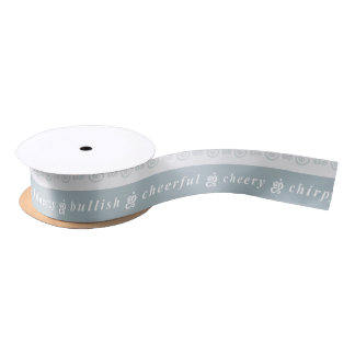 Happy Feeling Satin Ribbon