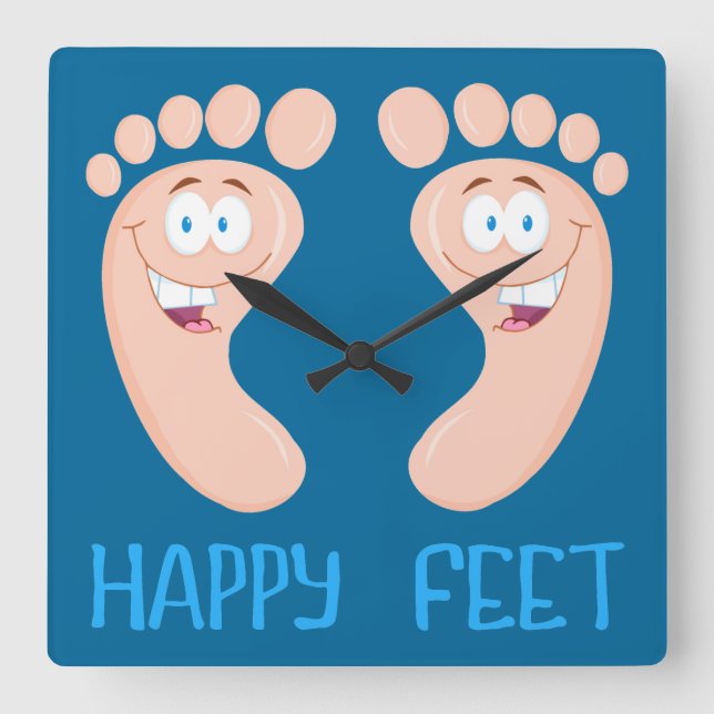 happy feet clock (Front)