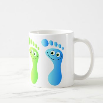 Happy Feet Coffee Mug by prawny at Zazzle