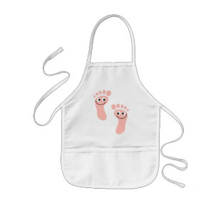 Happy Feet Kids' Apron