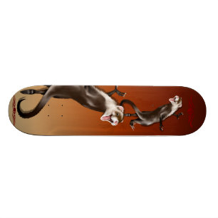 Happy Ferret Skateboard Deck