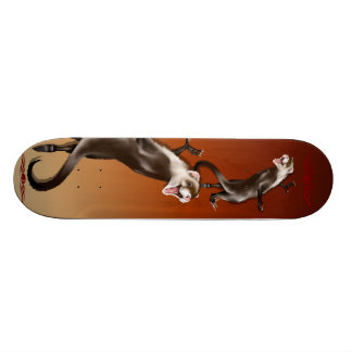 Happy Ferret Skateboard Deck