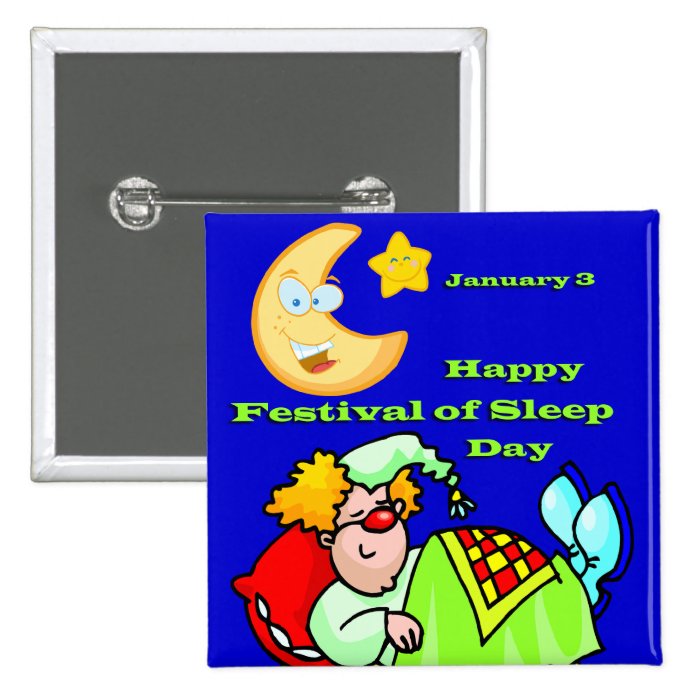 Happy Festival of Sleep Day January 3 Pins