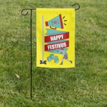 Happy Festivus Garden Flag