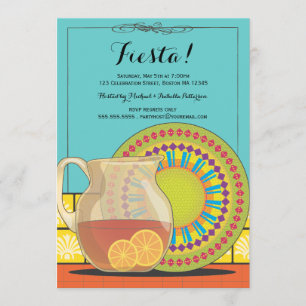 Happy Fiesta Party Invitation